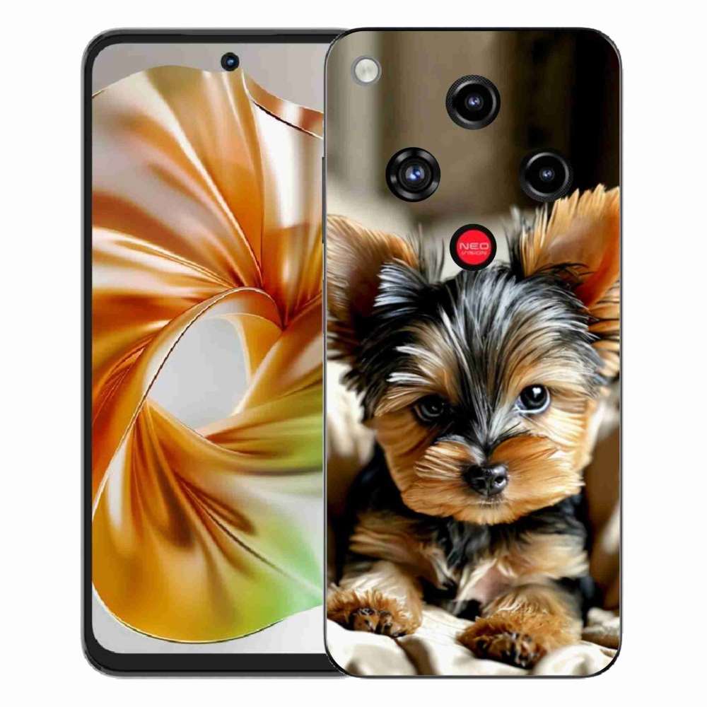 Gelový kryt mmCase na ZTE Nubia Focus 2 - jorkšír 11