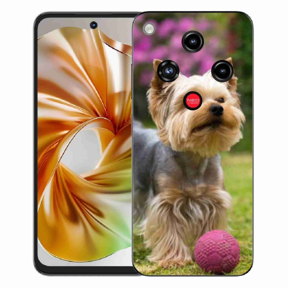 Gelový kryt mmCase na ZTE Nubia Focus 2 - jorkšír 4