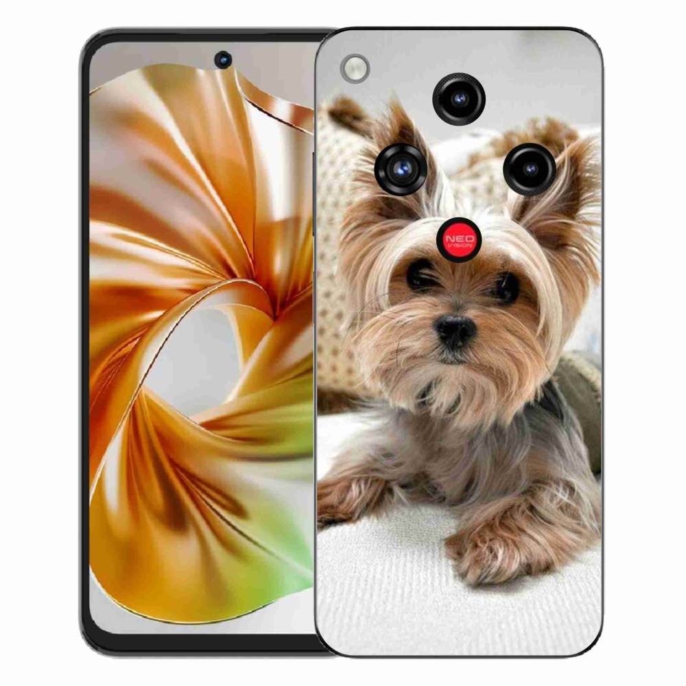 Gelový kryt mmCase na ZTE Nubia Focus 2 - jorkšír 5