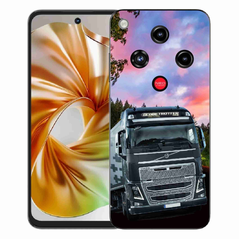 Gelový kryt mmCase na ZTE Nubia Focus 2 - kamion 2