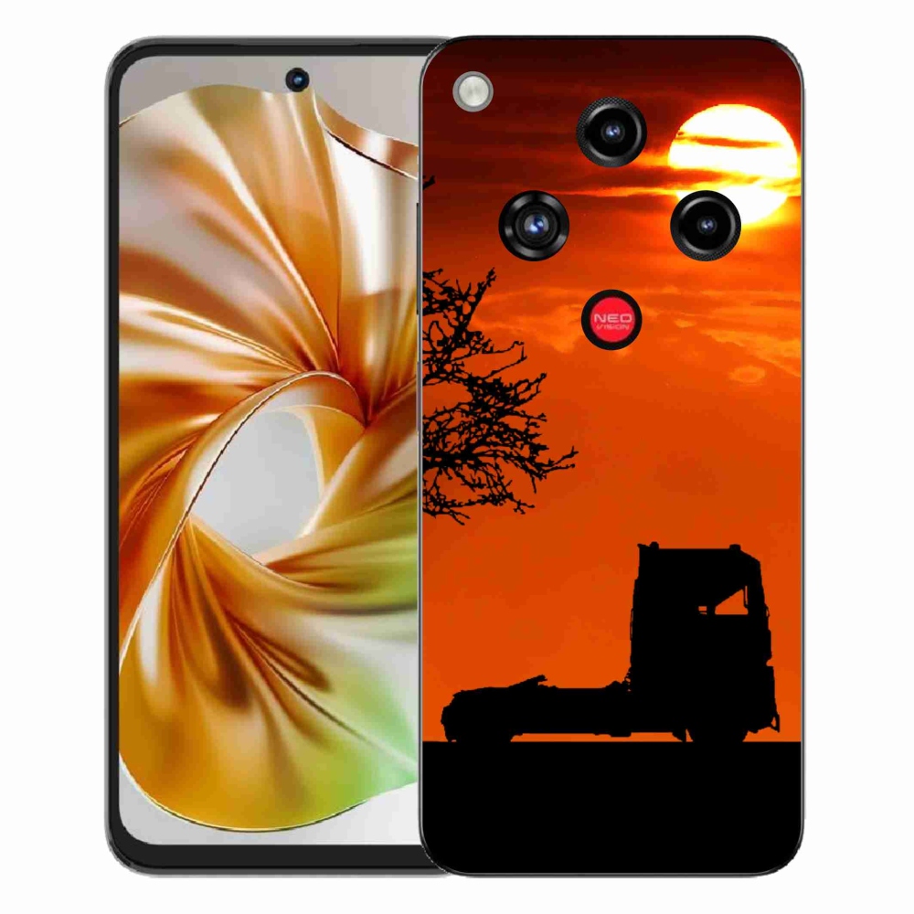Gelový kryt mmCase na ZTE Nubia Focus 2 - kamion 3