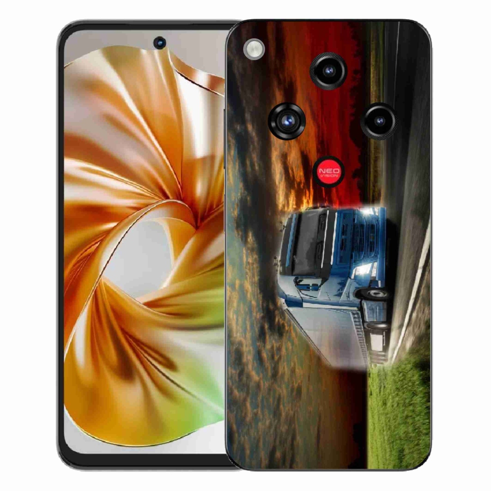 Gelový kryt mmCase na ZTE Nubia Focus 2 - kamion 4