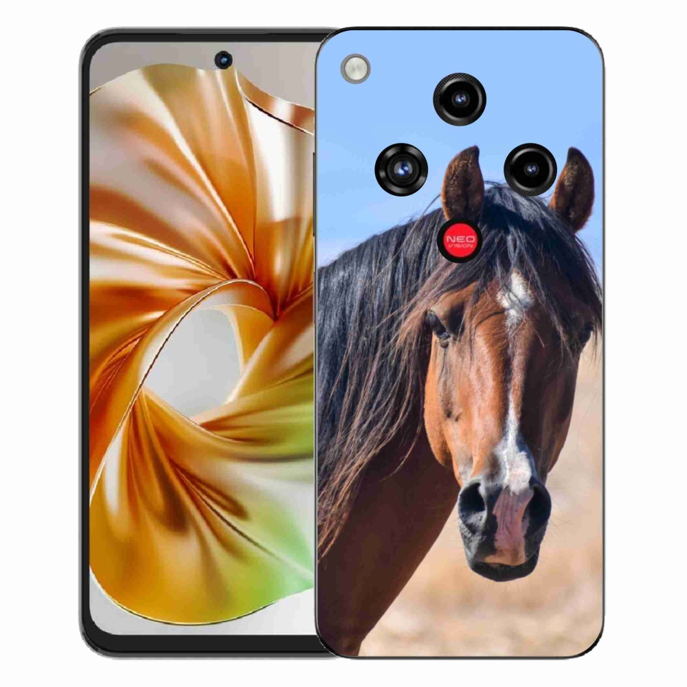 Gelový kryt mmCase na ZTE Nubia Focus 2 - klidný kůň