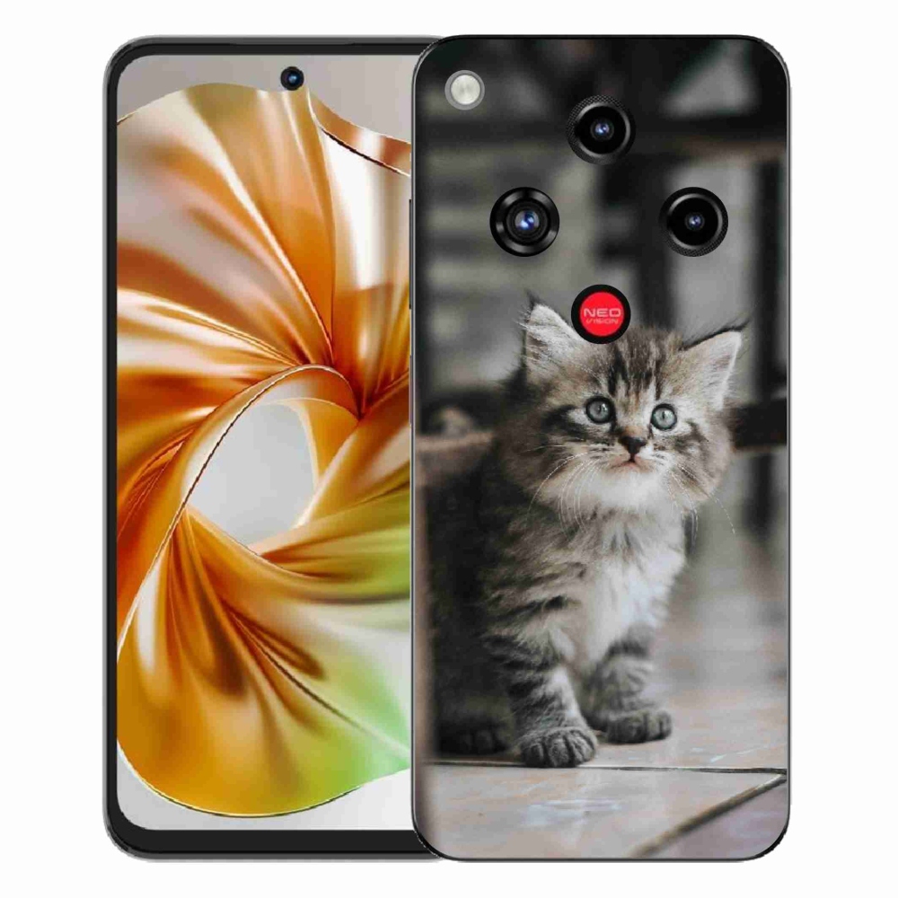 Gelový kryt mmCase na ZTE Nubia Focus 2 - koťátko