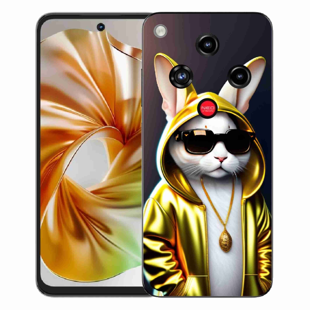 Gelový kryt mmCase na ZTE Nubia Focus 2 - kočka boss