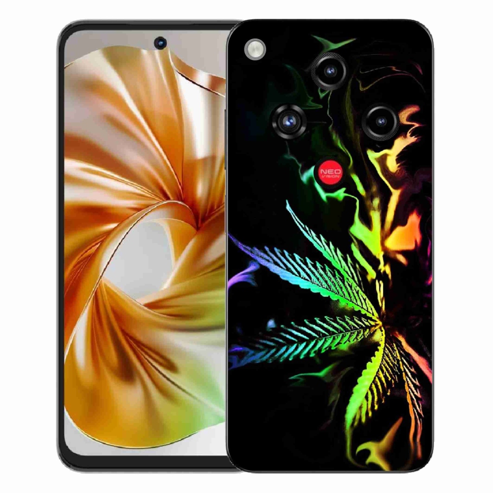 Gelový kryt mmCase na ZTE Nubia Focus 2 - konopí 2