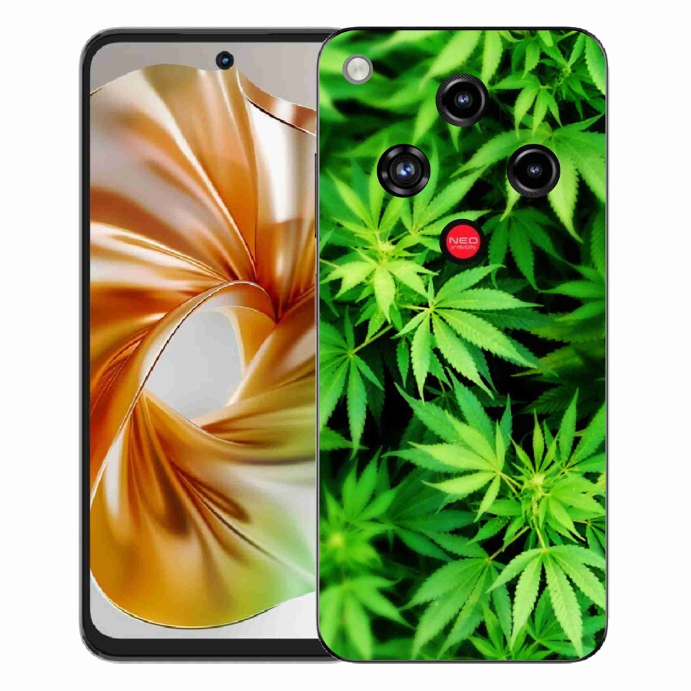 Gelový kryt mmCase na ZTE Nubia Focus 2 - konopí 3