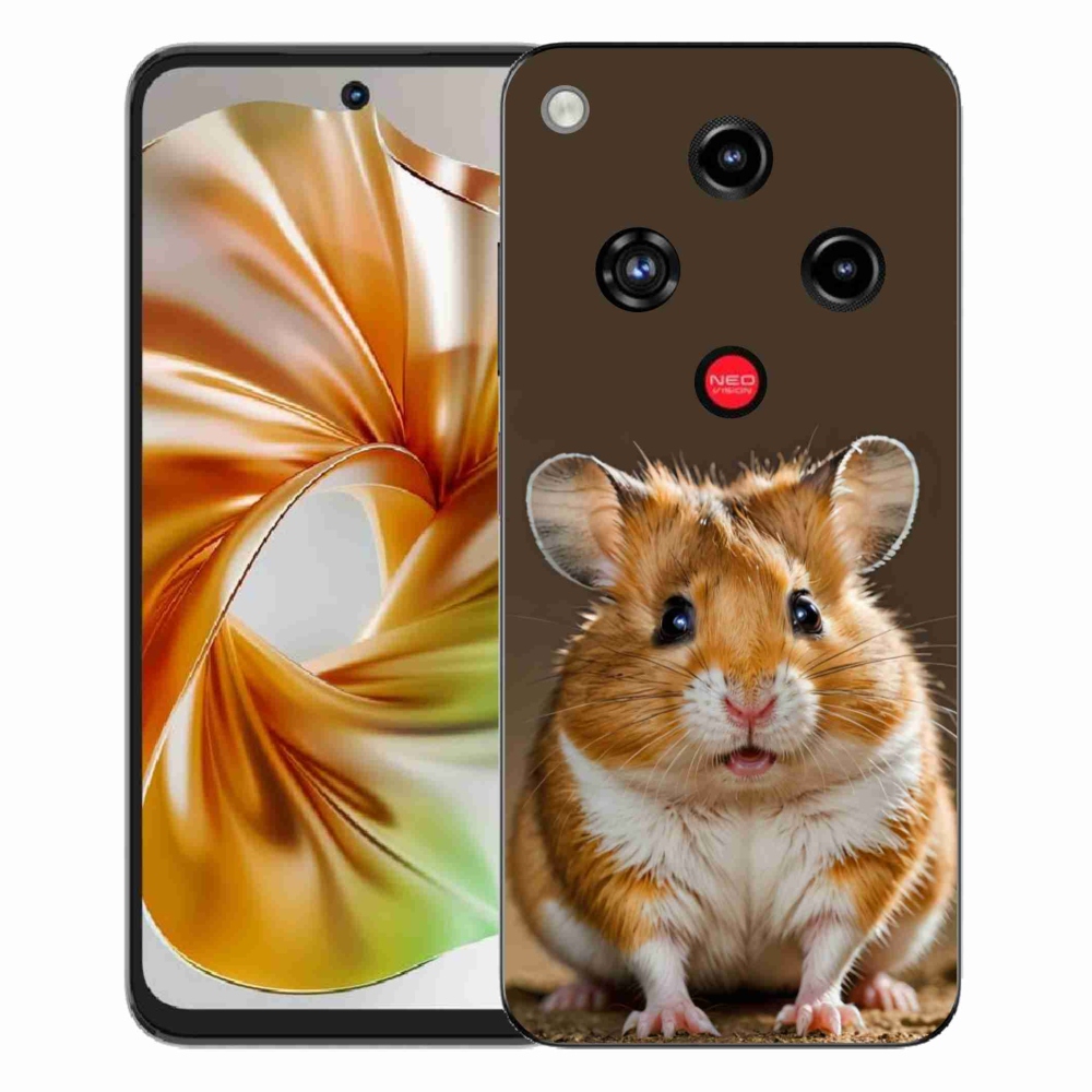Gelový kryt mmCase na ZTE Nubia Focus 2 - křeček