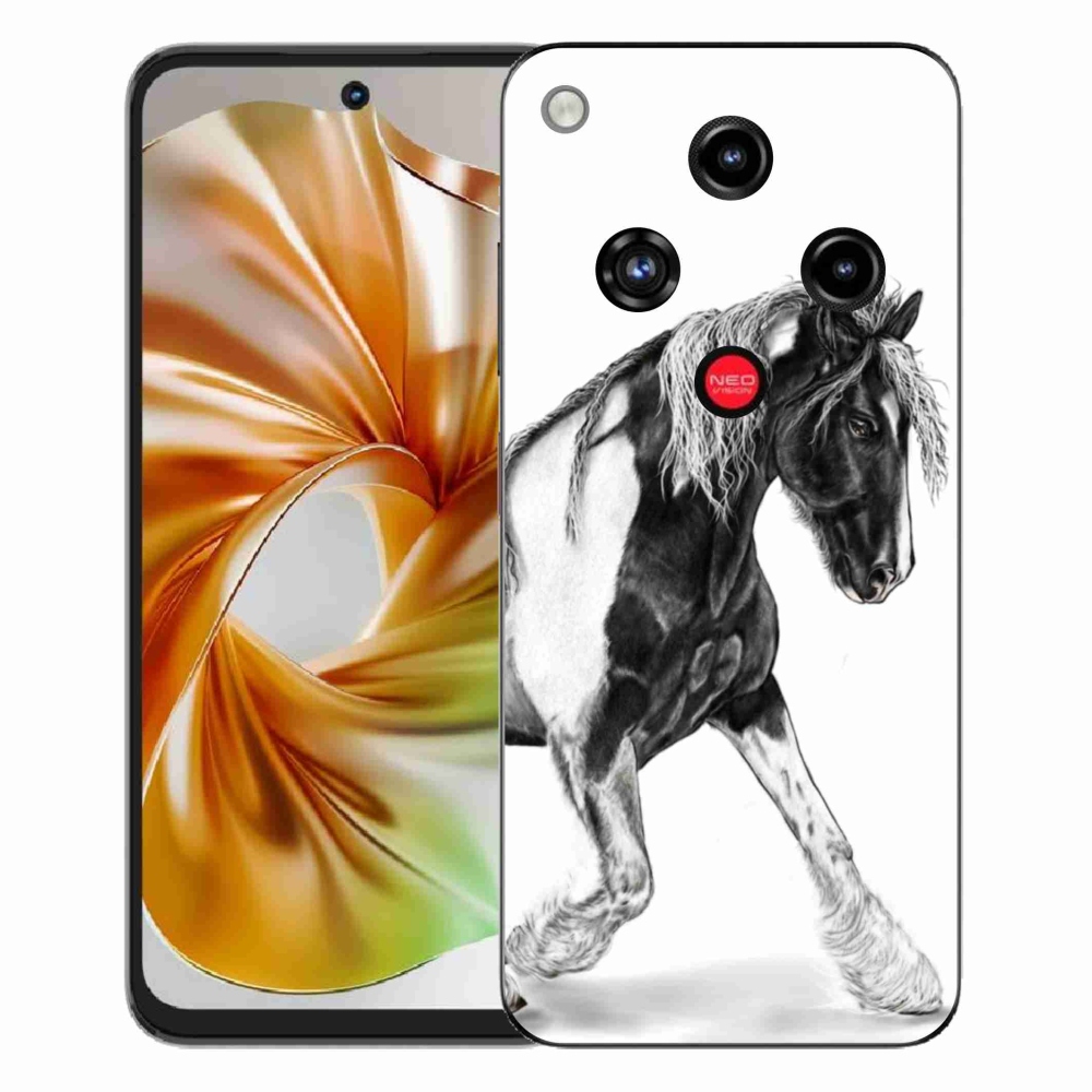 Gelový kryt mmCase na ZTE Nubia Focus 2 - kůň