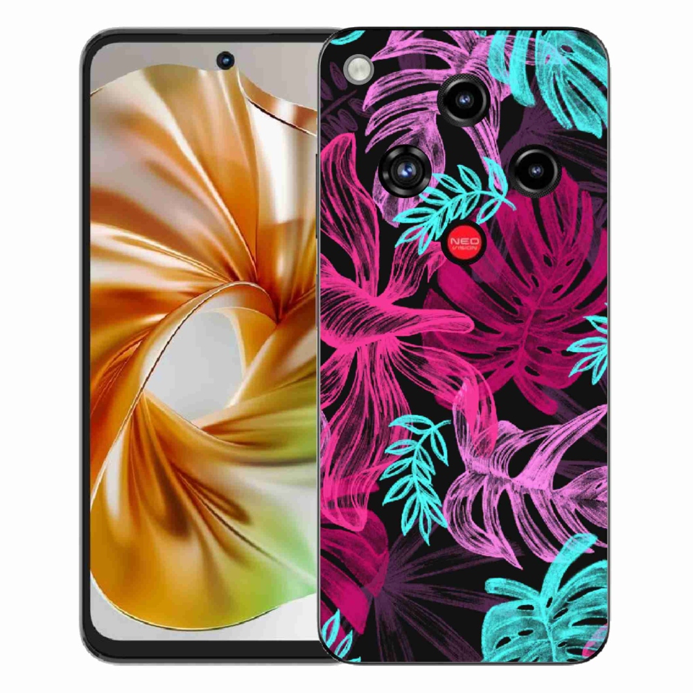 Gelový kryt mmCase na ZTE Nubia Focus 2 - květiny 1