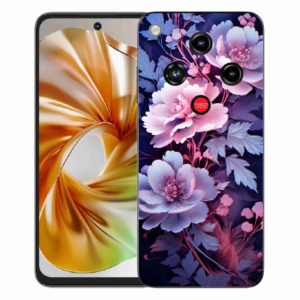 Gelový kryt mmCase na ZTE Nubia Focus 2 - květiny 11