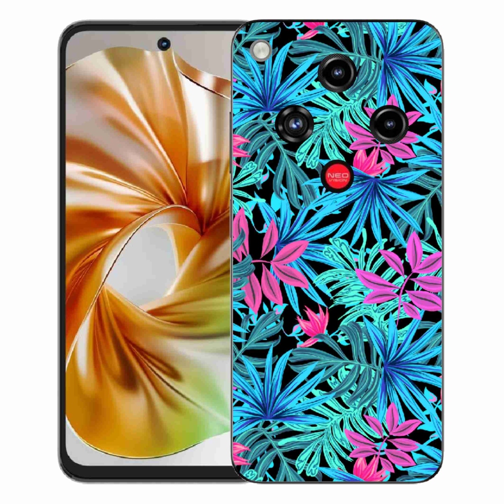 Gelový kryt mmCase na ZTE Nubia Focus 2 - květiny 3
