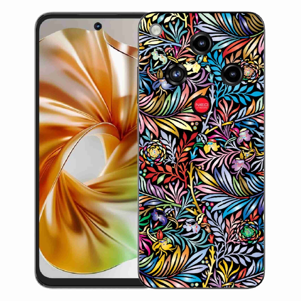 Gelový kryt mmCase na ZTE Nubia Focus 2 - květiny 5