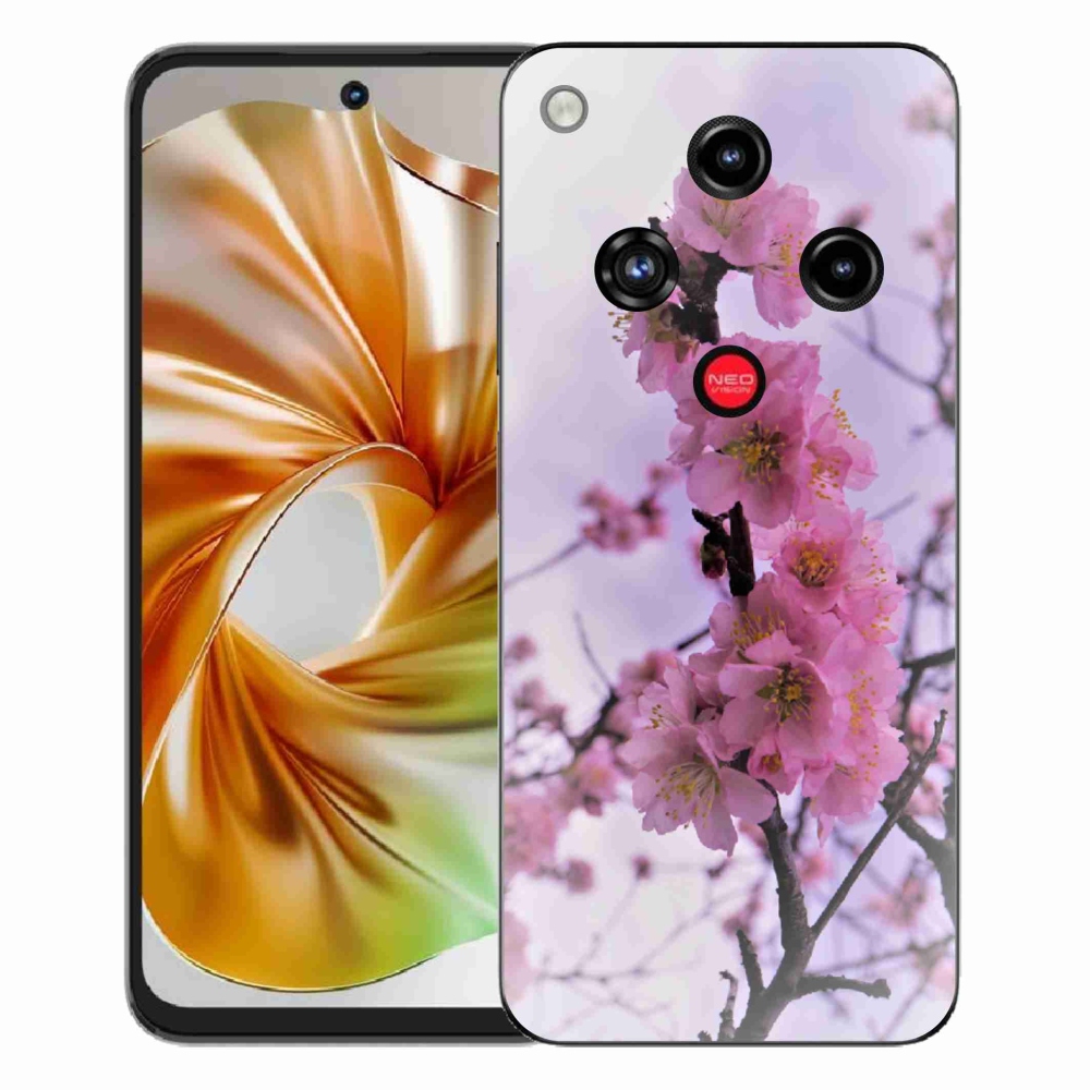 Gelový kryt mmCase na ZTE Nubia Focus 2 - květiny 7