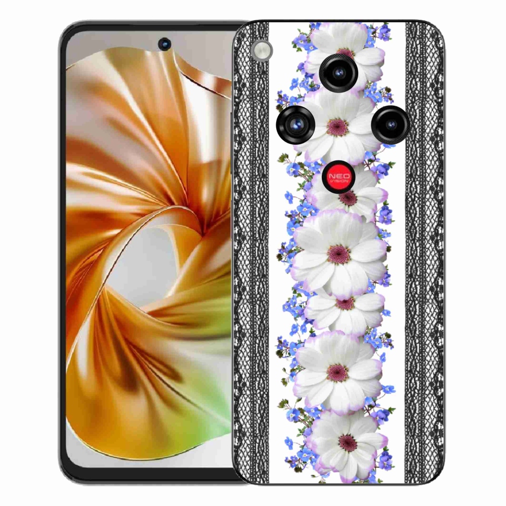 Gelový kryt mmCase na ZTE Nubia Focus 2 - květiny 8