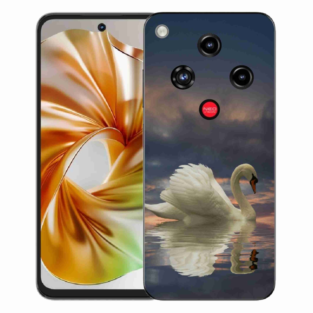 Gelový kryt mmCase na ZTE Nubia Focus 2 - labuť