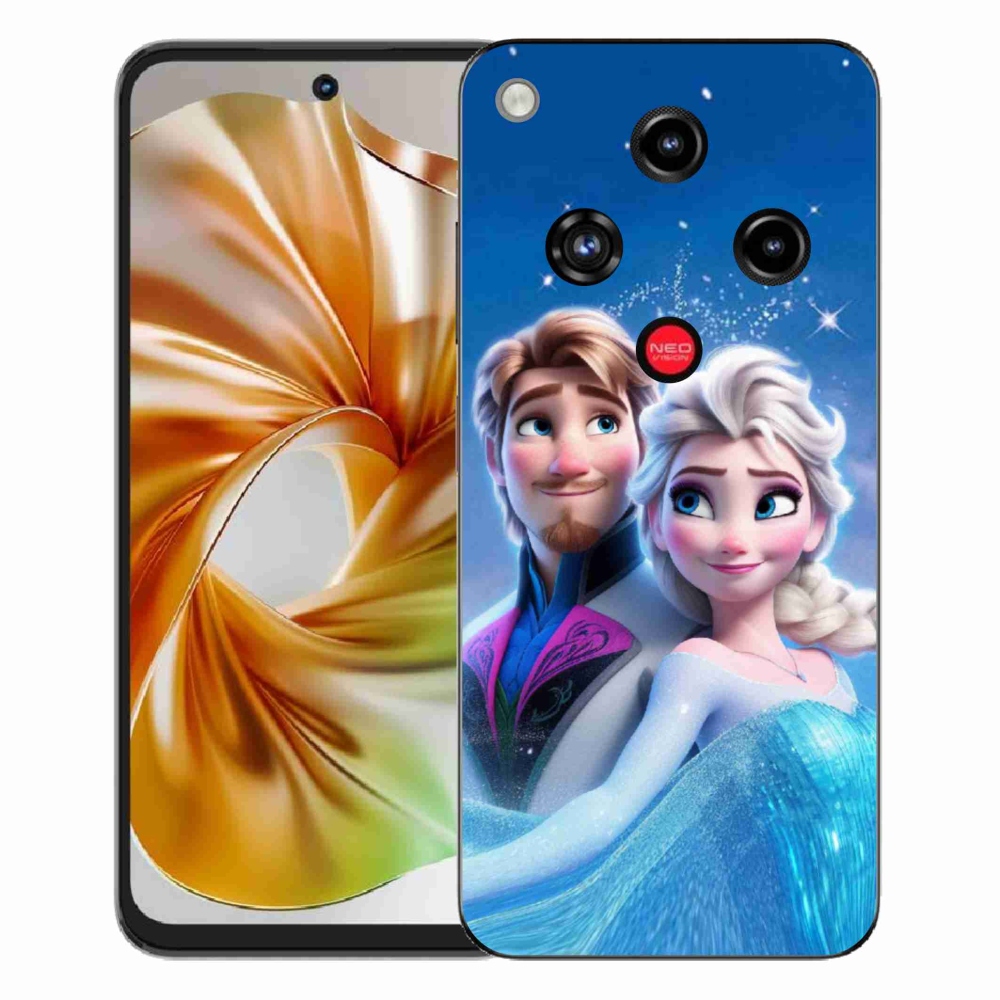 Gelový kryt mmCase na ZTE Nubia Focus 2 - ledové království 1