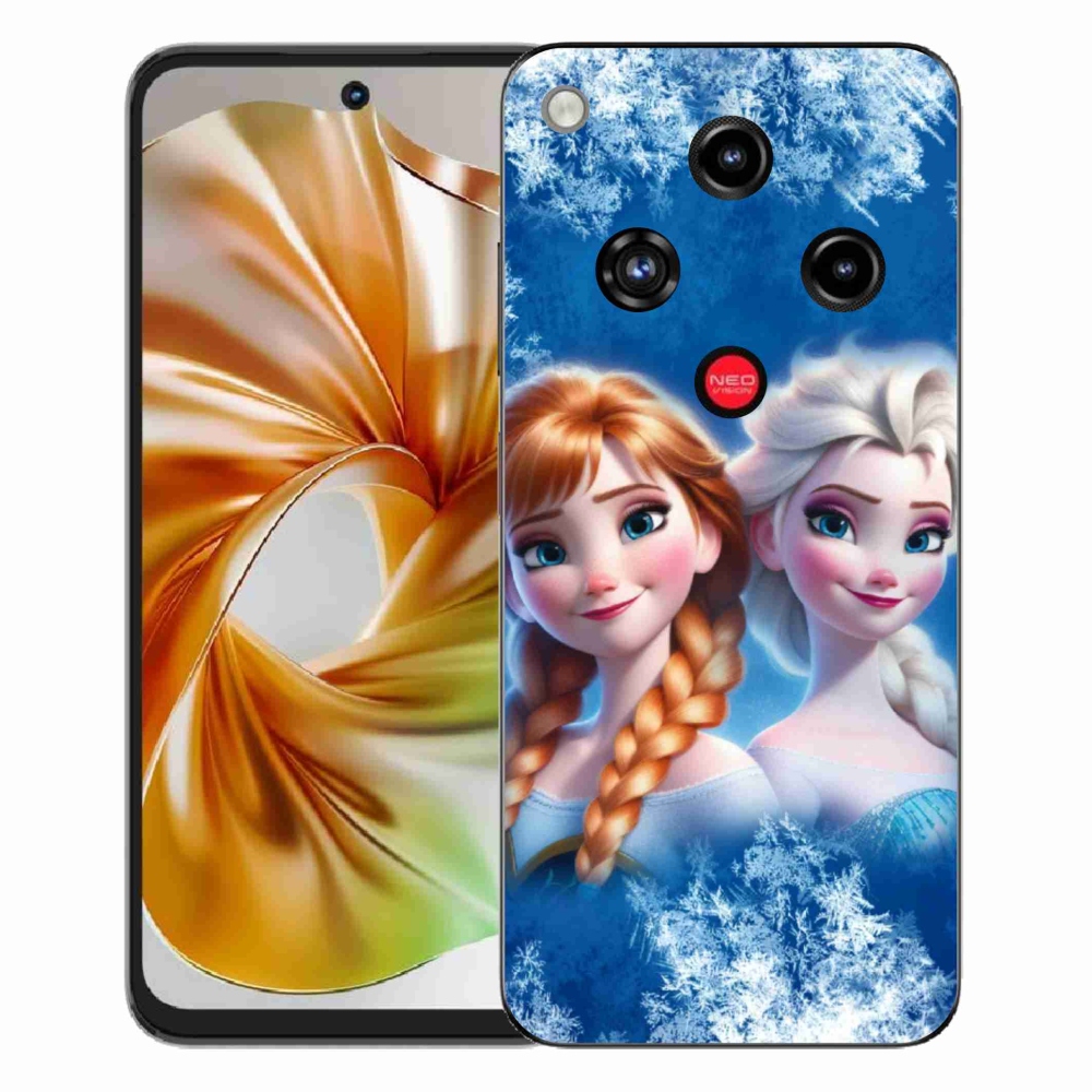 Gelový kryt mmCase na ZTE Nubia Focus 2 - ledové království 2
