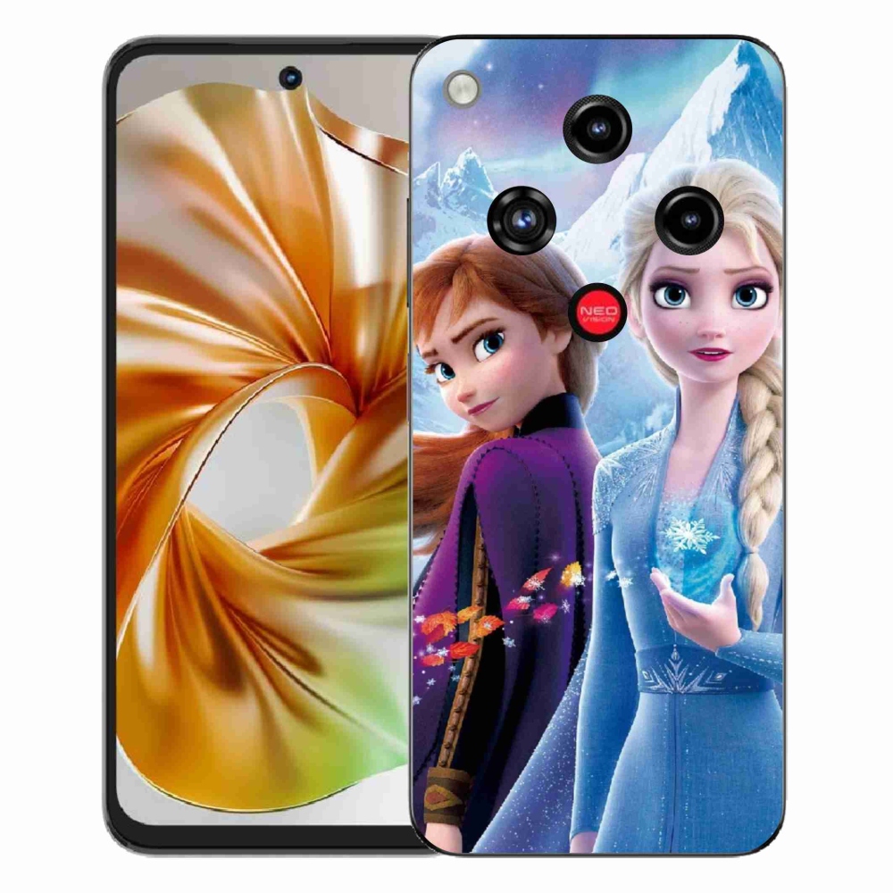 Gelový kryt mmCase na ZTE Nubia Focus 2 - ledové království 3