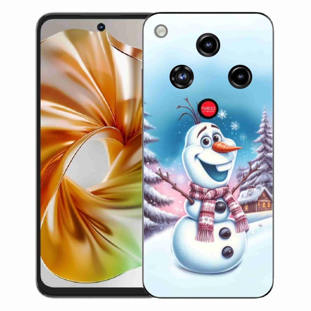 Gelový kryt mmCase na ZTE Nubia Focus 2 - ledové království