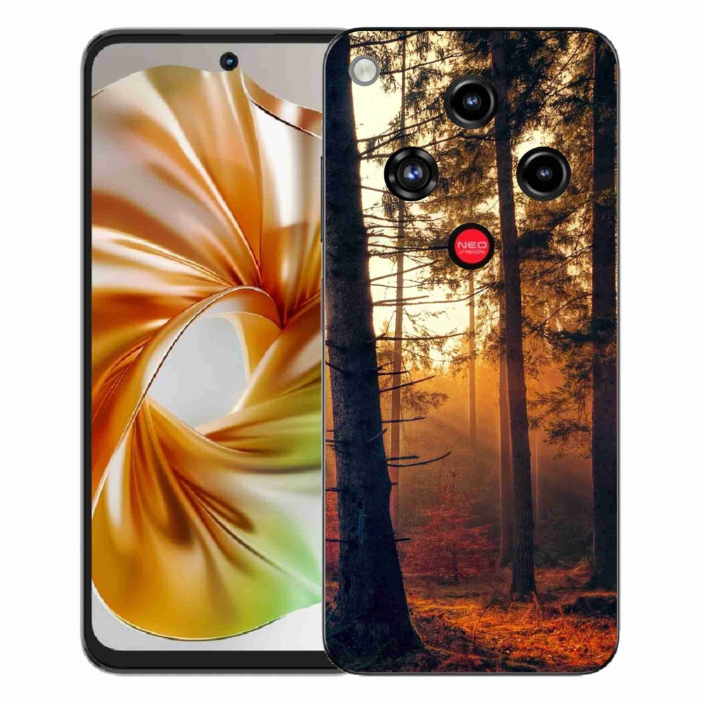 Gelový kryt mmCase na ZTE Nubia Focus 2 - les
