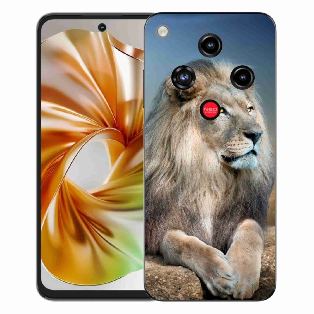 Gelový kryt mmCase na ZTE Nubia Focus 2 - lev 1