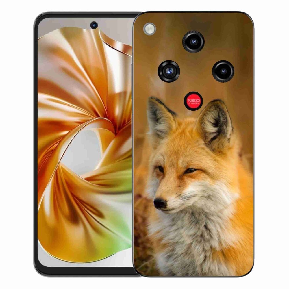 Gelový kryt mmCase na ZTE Nubia Focus 2 - liška