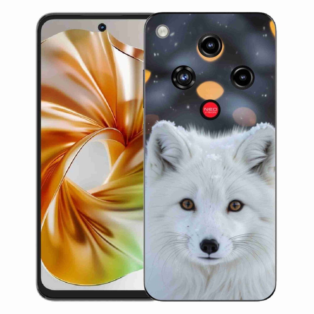 Gelový kryt mmCase na ZTE Nubia Focus 2 - liška polární