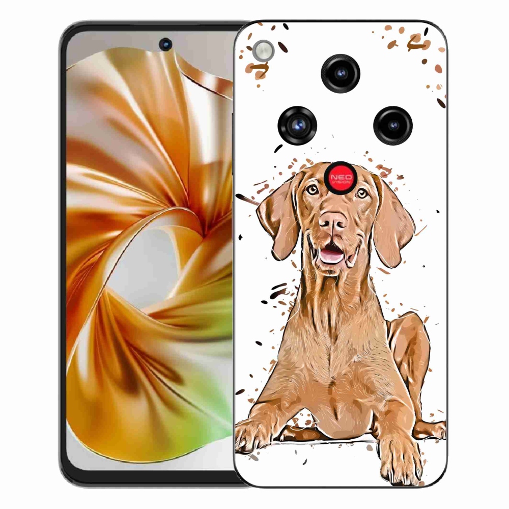 Gelový kryt mmCase na ZTE Nubia Focus 2 - maďar
