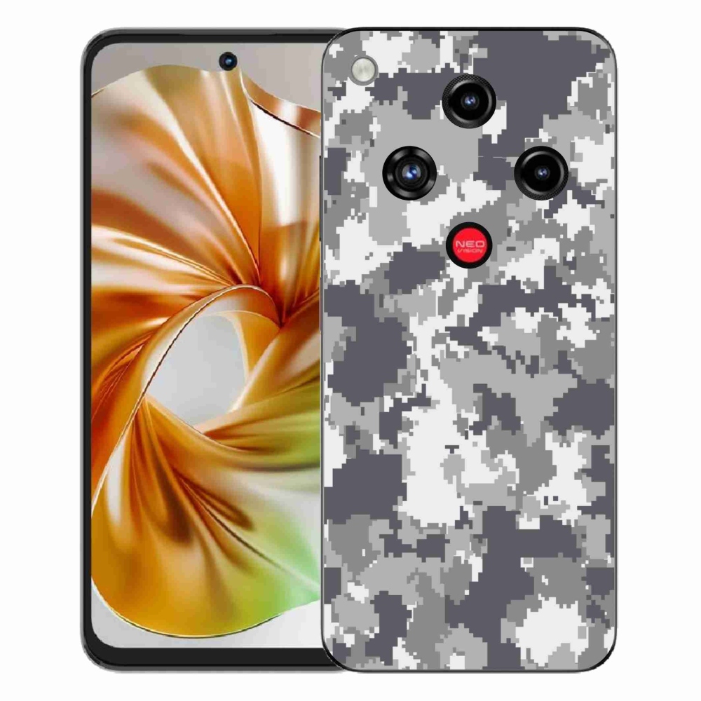 Gelový kryt mmCase na ZTE Nubia Focus 2 - maskáčový vzor 2