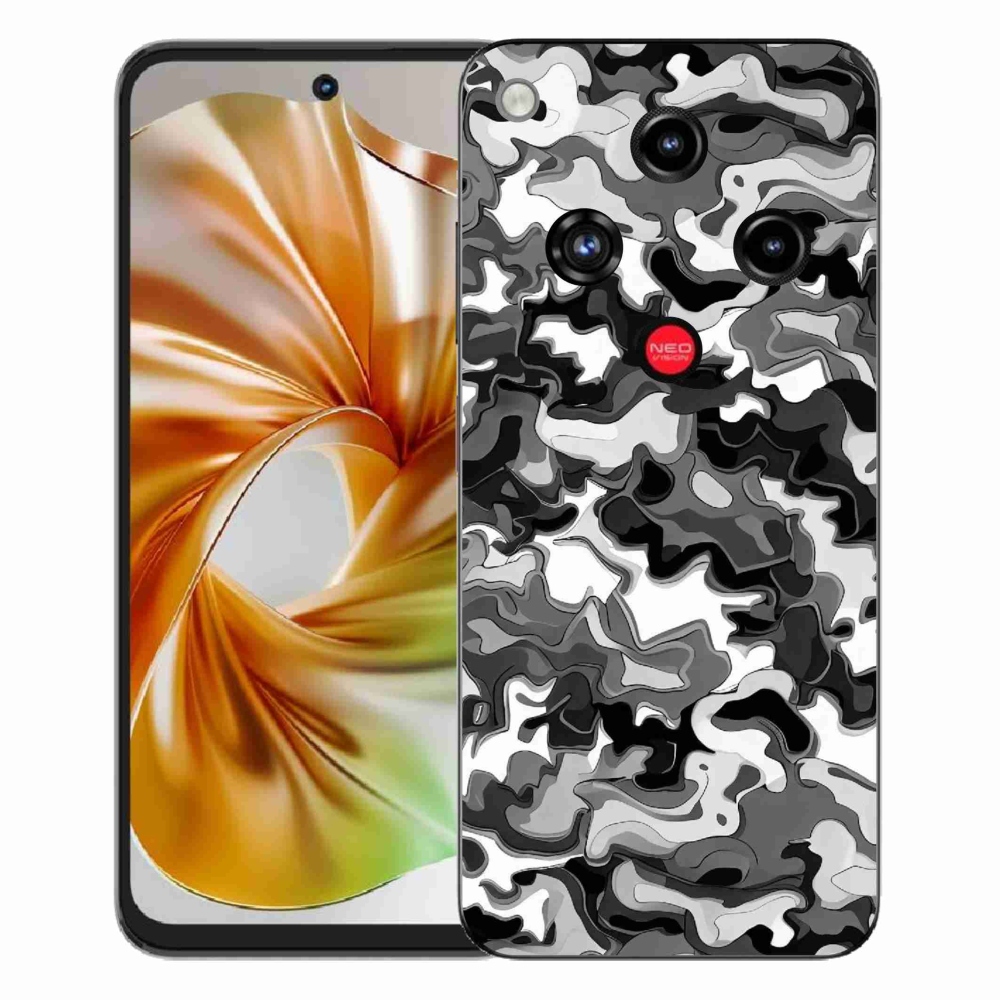 Gelový kryt mmCase na ZTE Nubia Focus 2 - maskáčový vzor 3