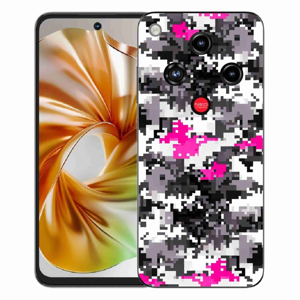 Gelový kryt mmCase na ZTE Nubia Focus 2 - maskáčový vzor 4