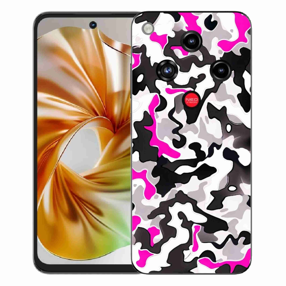 Gelový kryt mmCase na ZTE Nubia Focus 2 - maskáčový vzor 5
