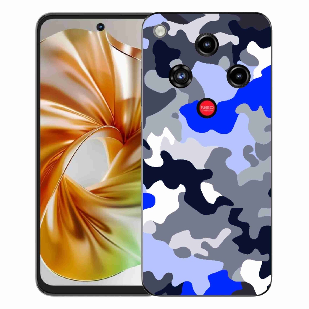 Gelový kryt mmCase na ZTE Nubia Focus 2 - maskáčový vzor 8