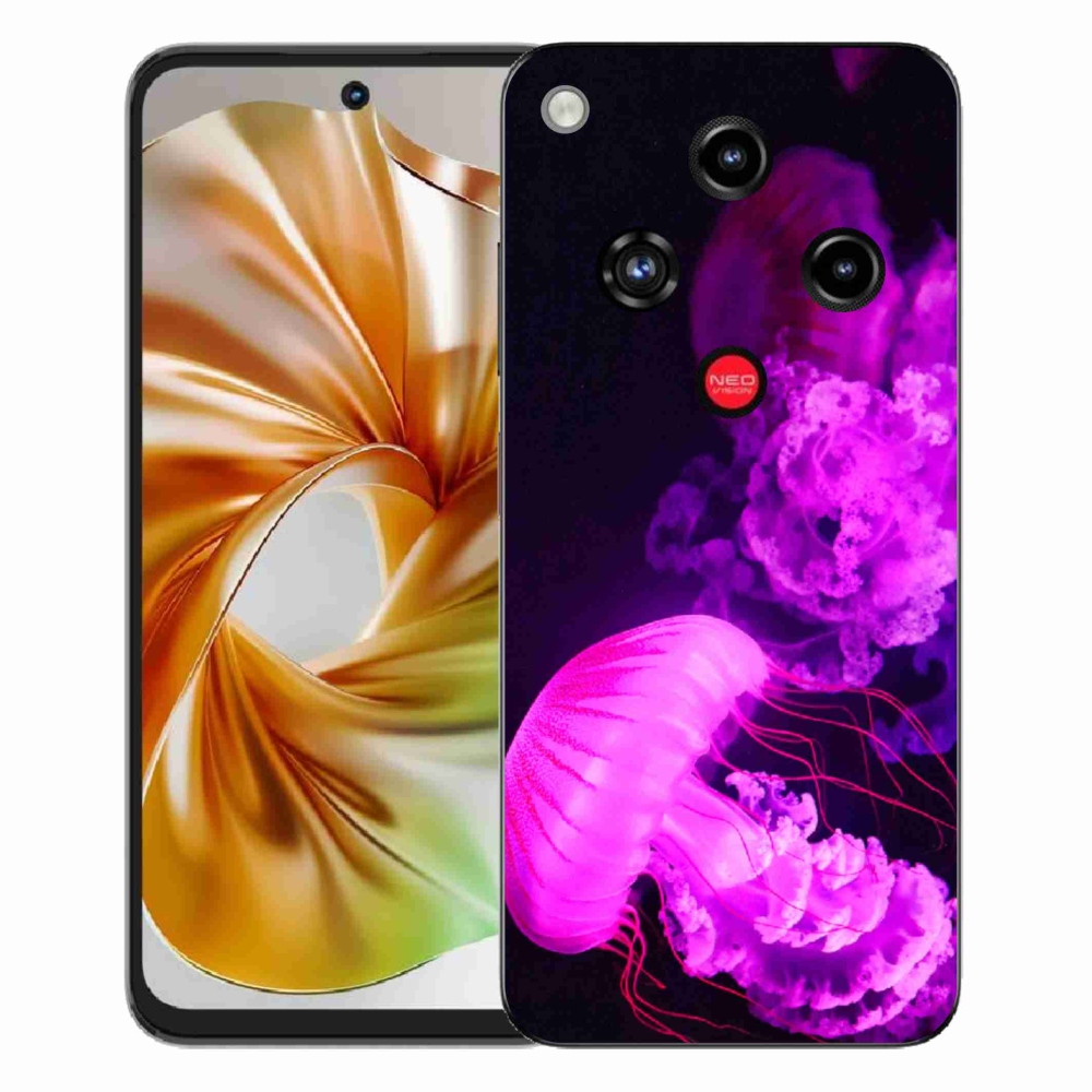 Gelový kryt mmCase na ZTE Nubia Focus 2 - medúza 1