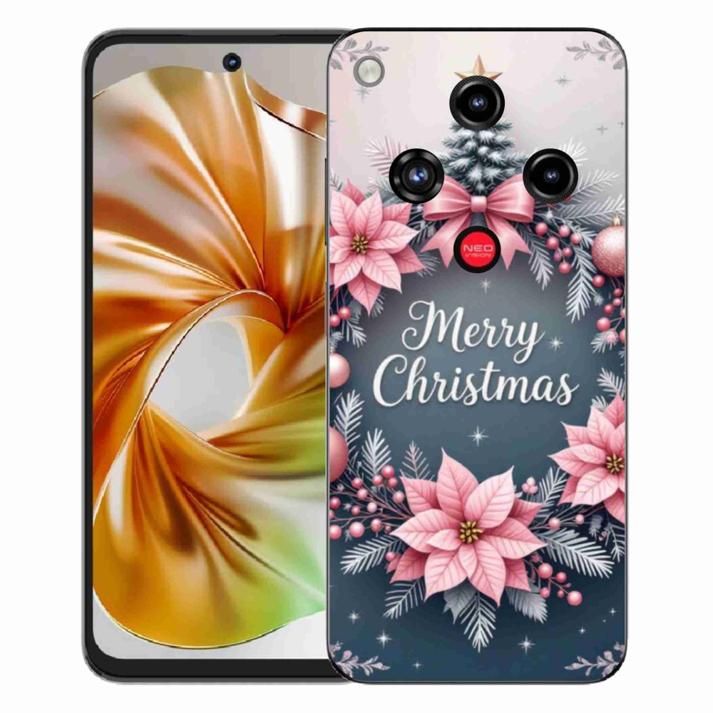 Gelový kryt mmCase na ZTE Nubia Focus 2 - merry christmas