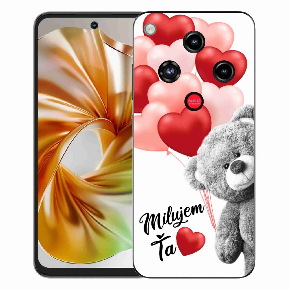 Gelový kryt mmCase na ZTE Nubia Focus 2 - milujem Ťa sk