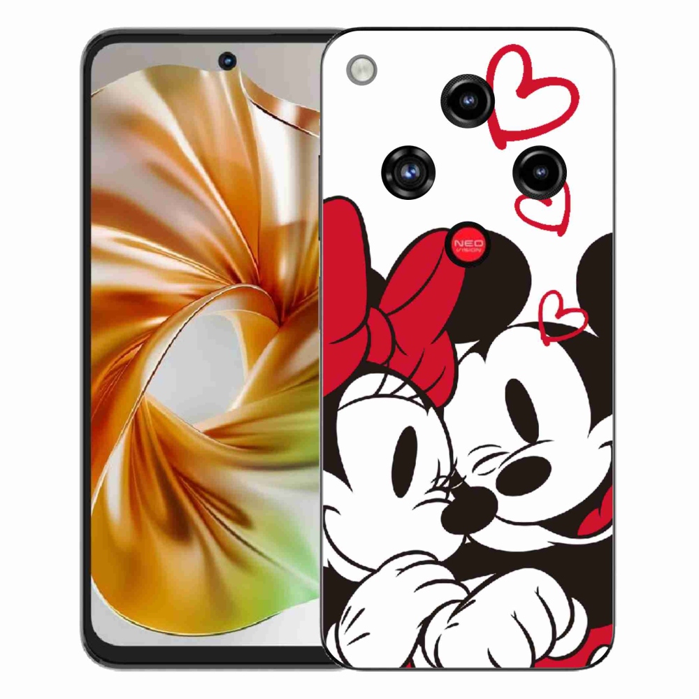 Gelový kryt mmCase na ZTE Nubia Focus 2 - minnie a mickey