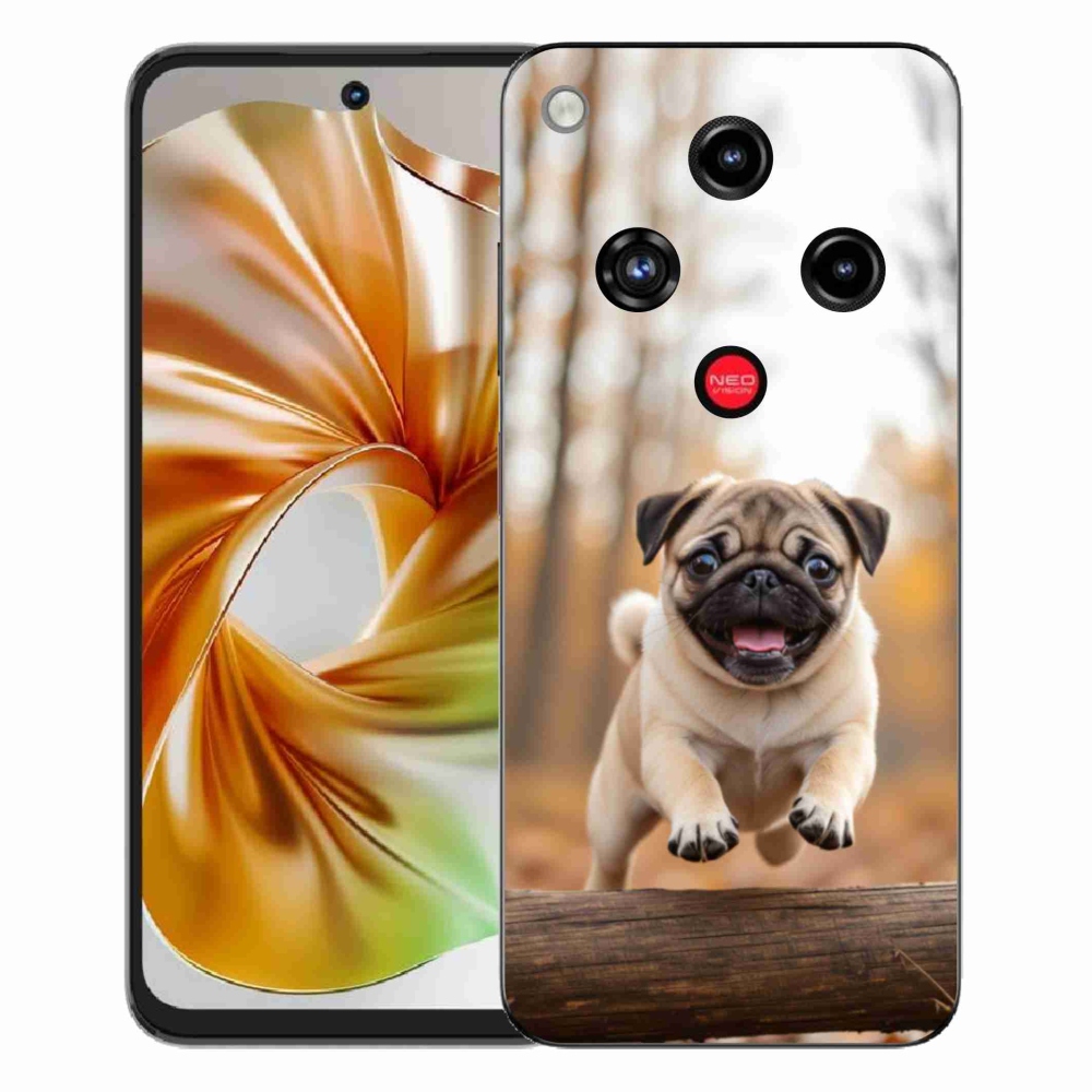 Gelový kryt mmCase na ZTE Nubia Focus 2 - mops 2