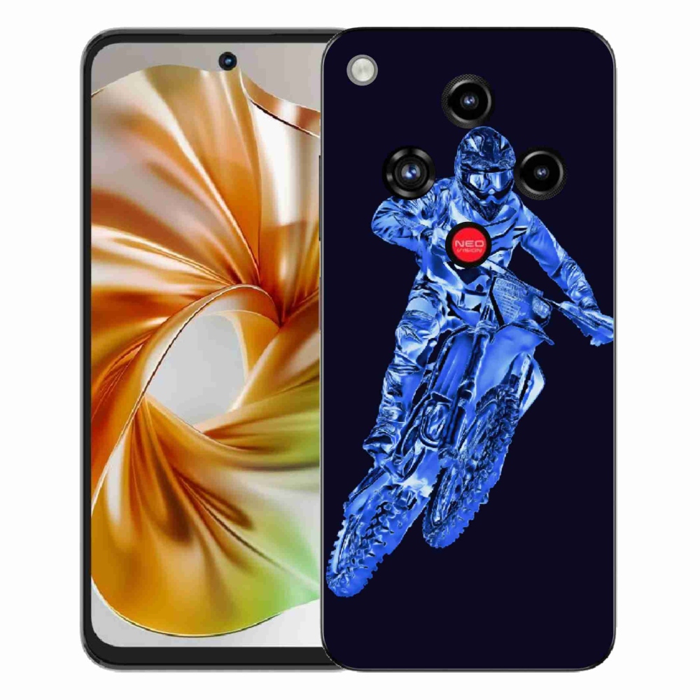 Gelový kryt mmCase na ZTE Nubia Focus 2 - motocross 1