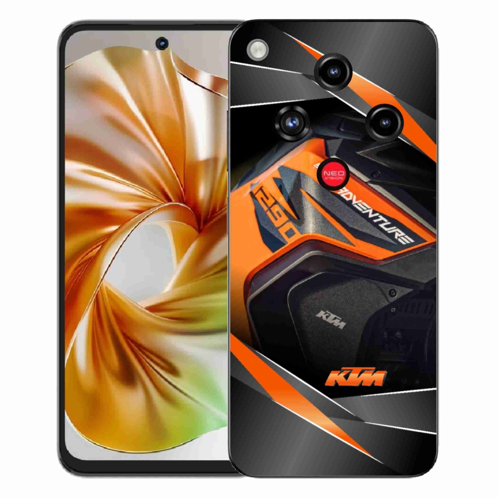 Gelový kryt mmCase na ZTE Nubia Focus 2 - motorka ktm