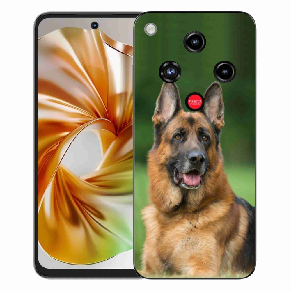 Gelový kryt mmCase na ZTE Nubia Focus 2 - německý ovčák