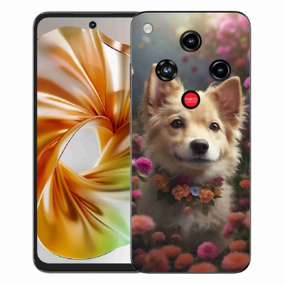 Gelový kryt mmCase na ZTE Nubia Focus 2 - německý špic