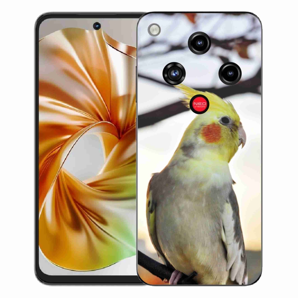 Gelový kryt mmCase na ZTE Nubia Focus 2 - papoušek korela