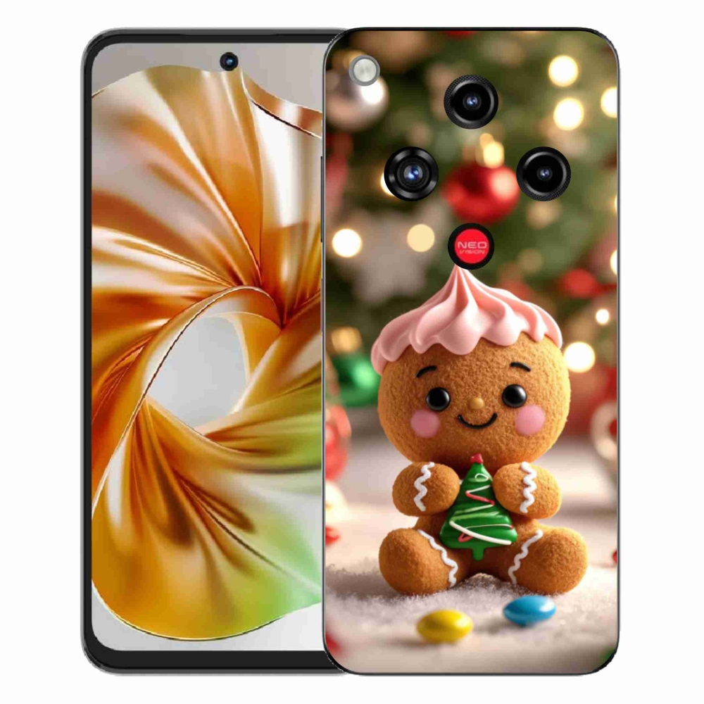 Gelový kryt mmCase na ZTE Nubia Focus 2 - perníček