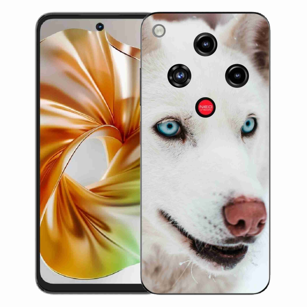 Gelový kryt mmCase na ZTE Nubia Focus 2 - psí pohled