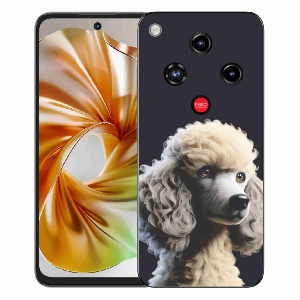 Gelový kryt mmCase na ZTE Nubia Focus 2 - pudl