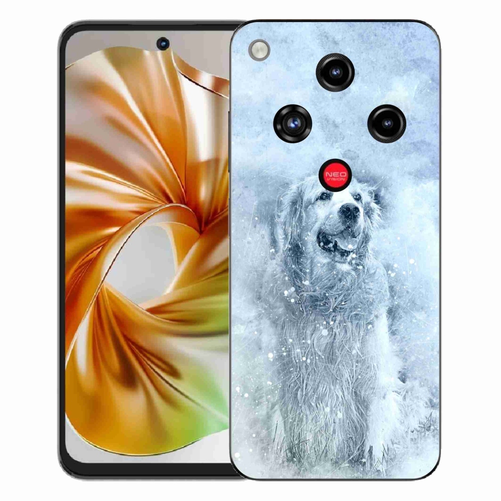 Gelový kryt mmCase na ZTE Nubia Focus 2 - retrívr