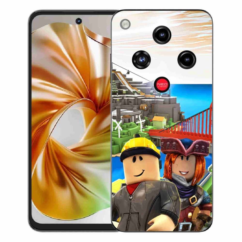 Gelový kryt mmCase na ZTE Nubia Focus 2 - roblox 1