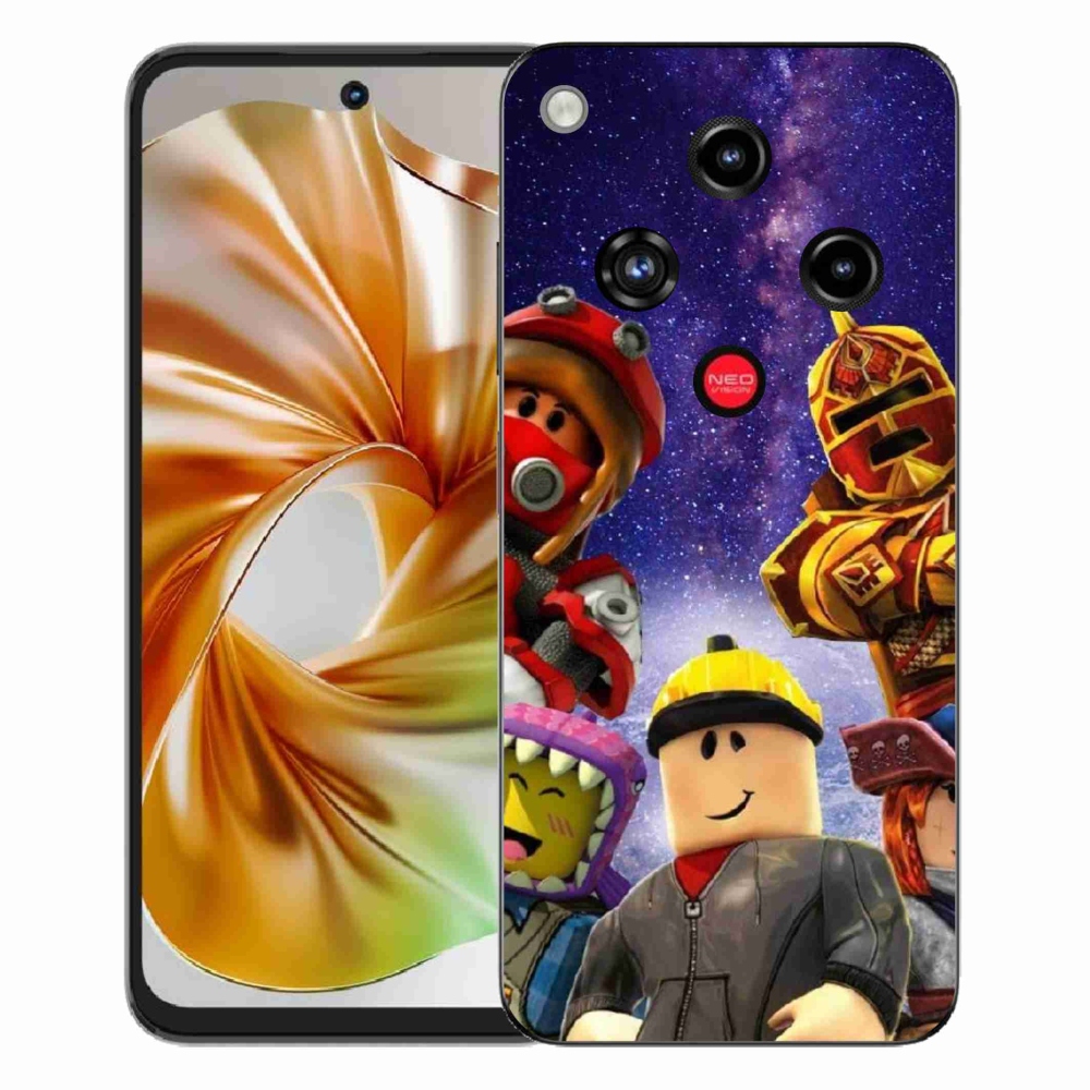 Gelový kryt mmCase na ZTE Nubia Focus 2 - roblox 3